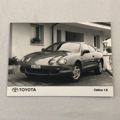 Toyota Celica 1.8 Car Factory Press Photo Photograph