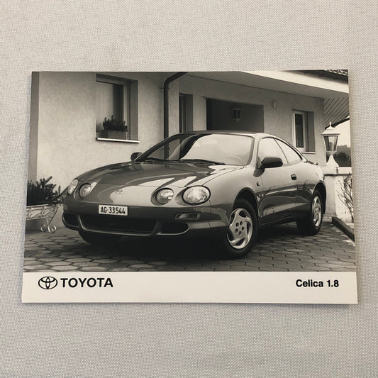 Toyota Celica 1.8 Car Factory Press Photo Photograph