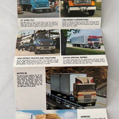1978 GMC Truck Sales Brochure Catalog PIckup Suburban Van Caballero Jimmy +