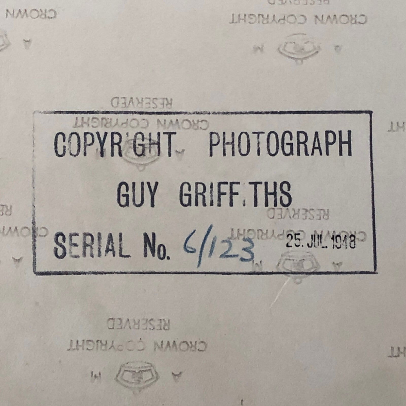 Vintage Racing Car Photo Photograph Print Guy Griffiths 1948 