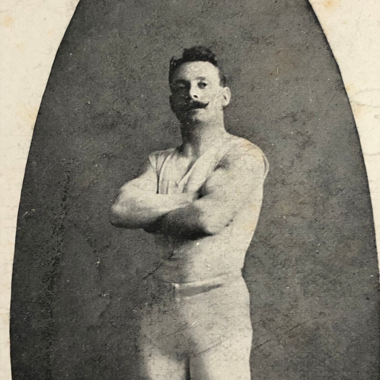 Circus Performer World Champion Jumper John Higgins Postcard Post Card German