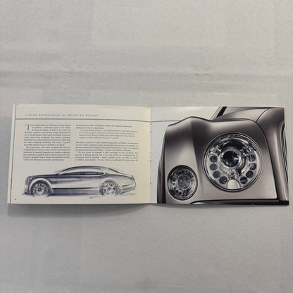 Bentley Mulsanne Car Press KIt Brochure with Photo CD