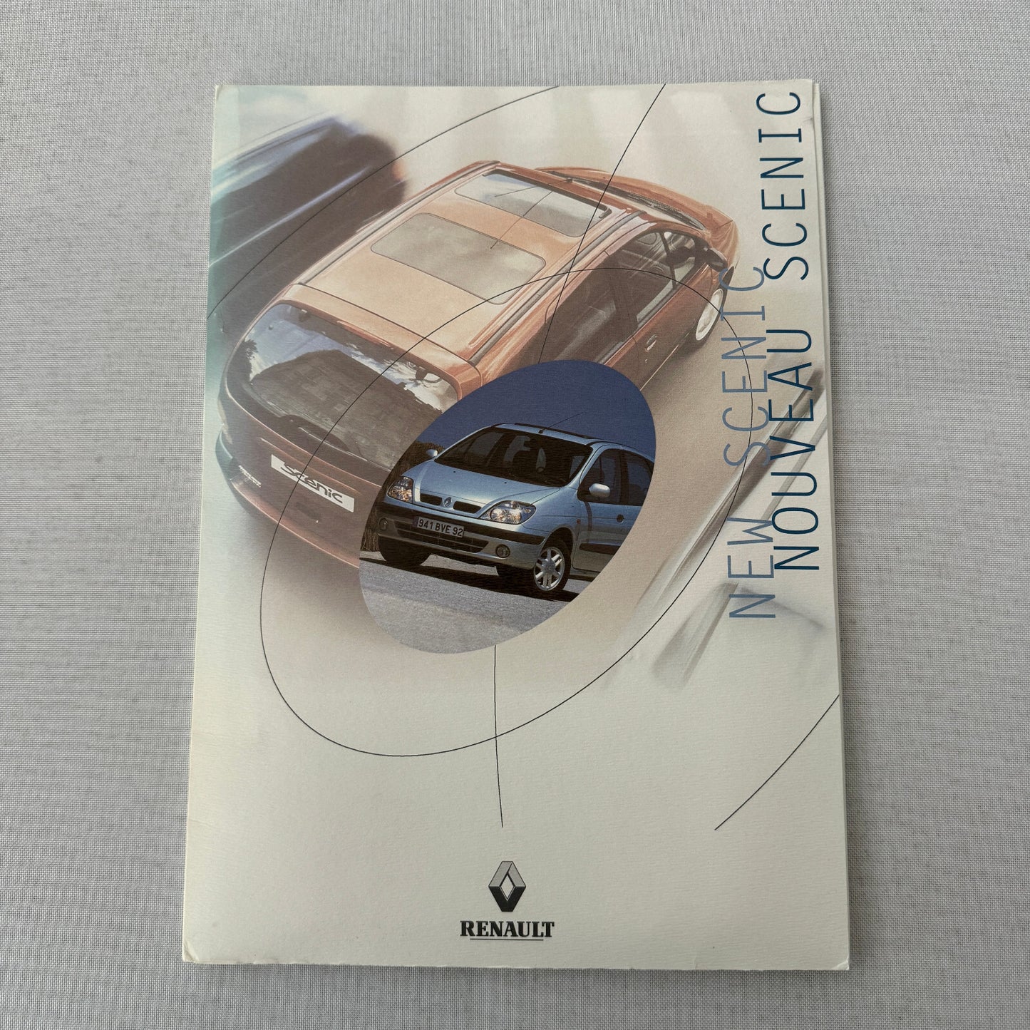 Renault Scenic Press Kit with Photos and Photo CD German Text European