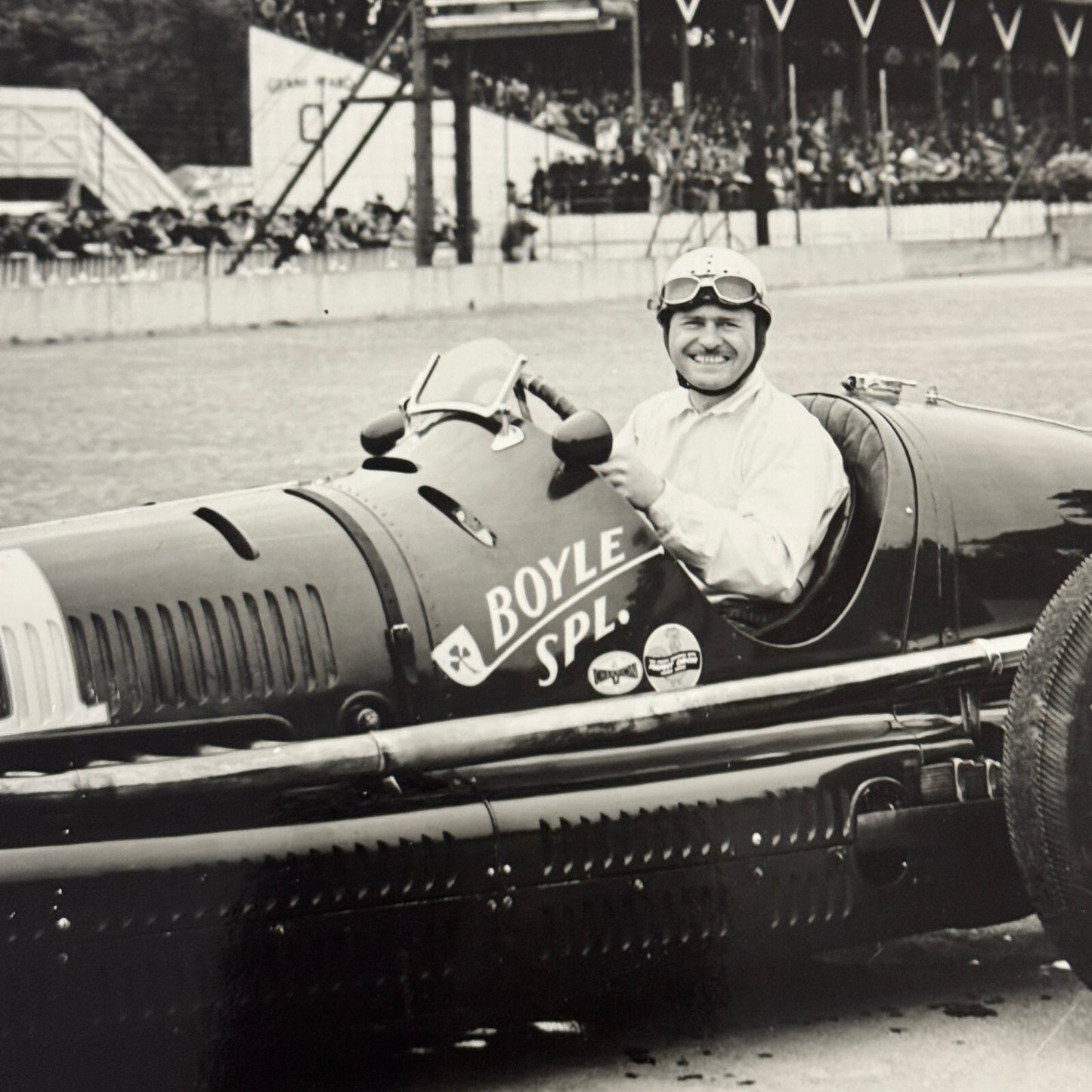 1940 Wilbur Shaw Indianapolis Speedway Indy 500 Race Winner Photo Modern Print