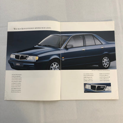 Lancia Dedra Sales Brochure Catalog Dedra HF
