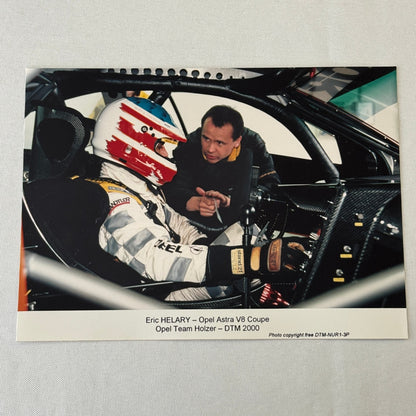 2000 Opel Astra V8 Racing at Nurburgring Press Kit 35mm Slides Photos GERMAN