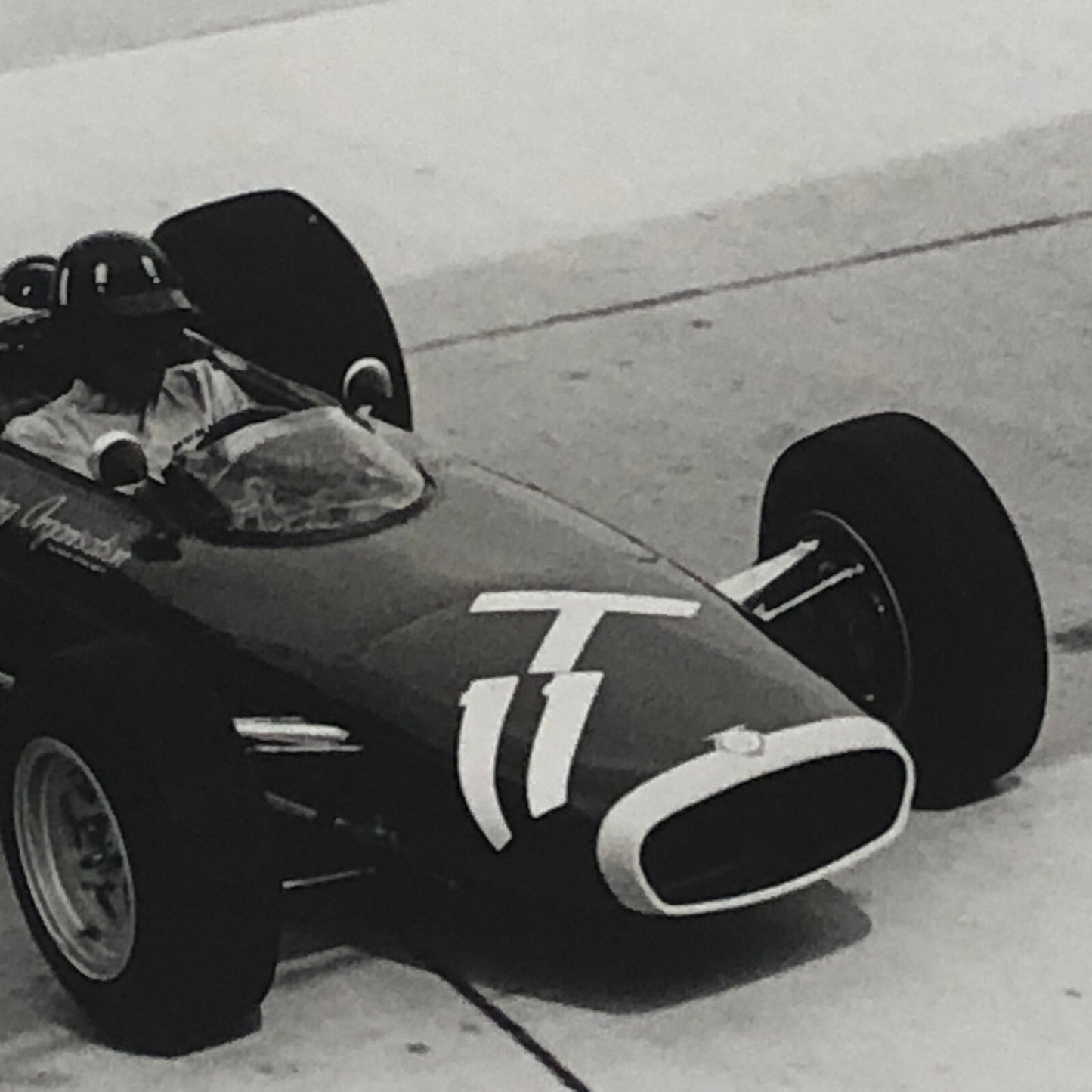 1966 Graham Hill BRM Racing Monaco Grand Prix Car Photo Photograph Print