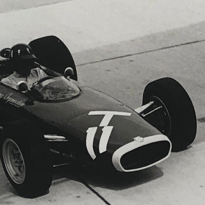 1966 Graham Hill BRM Racing Monaco Grand Prix Car Photo Photograph Print