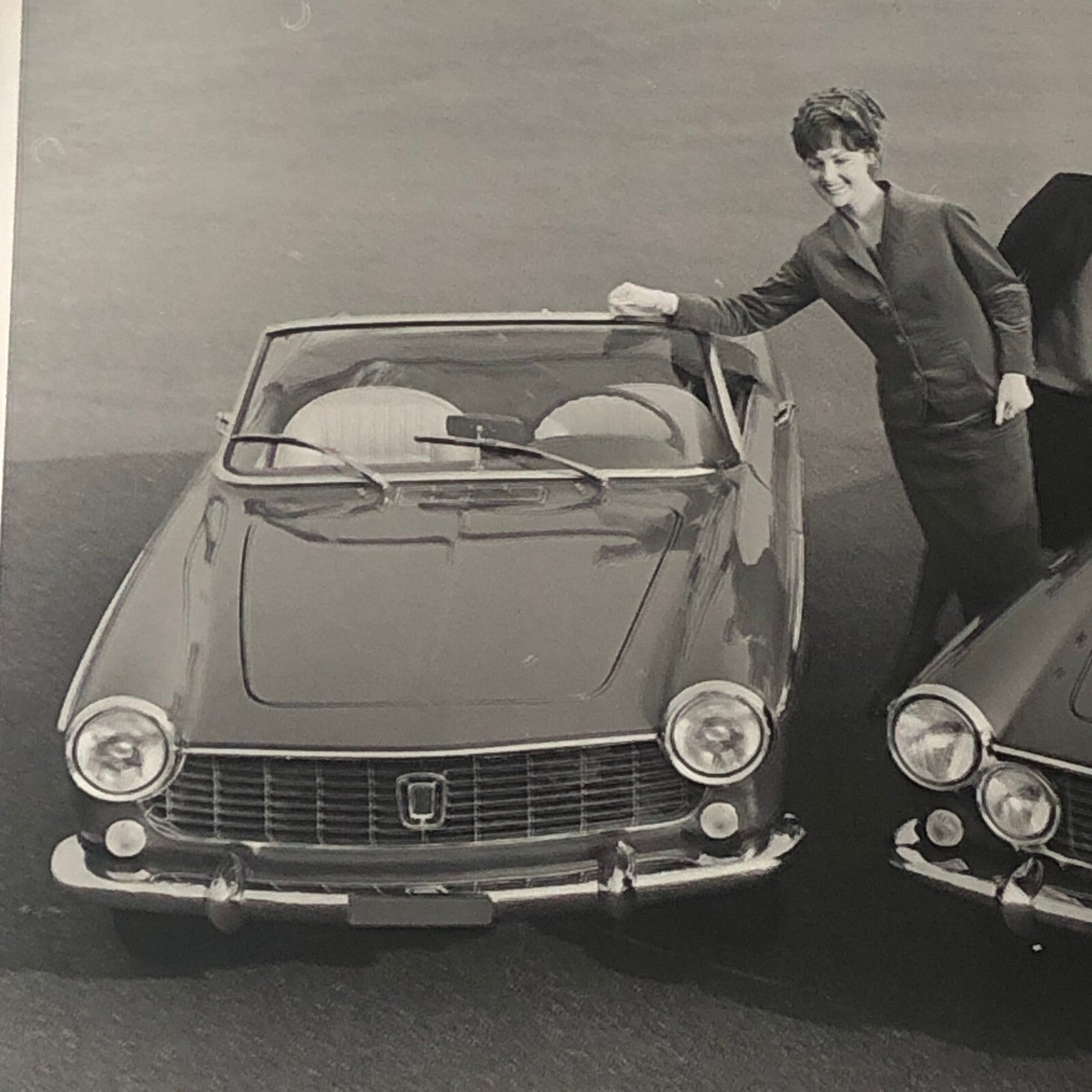 Fiat 1500 and 1600 S Cabriolet Convertible Factory Press Photo Photograph