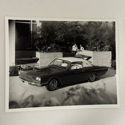 Vintage 1966 Ford Thunderbird Car Automobile Photo Photograph Modern Print