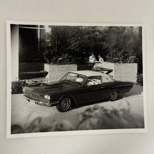 Vintage 1966 Ford Thunderbird Car Automobile Photo Photograph Modern Print