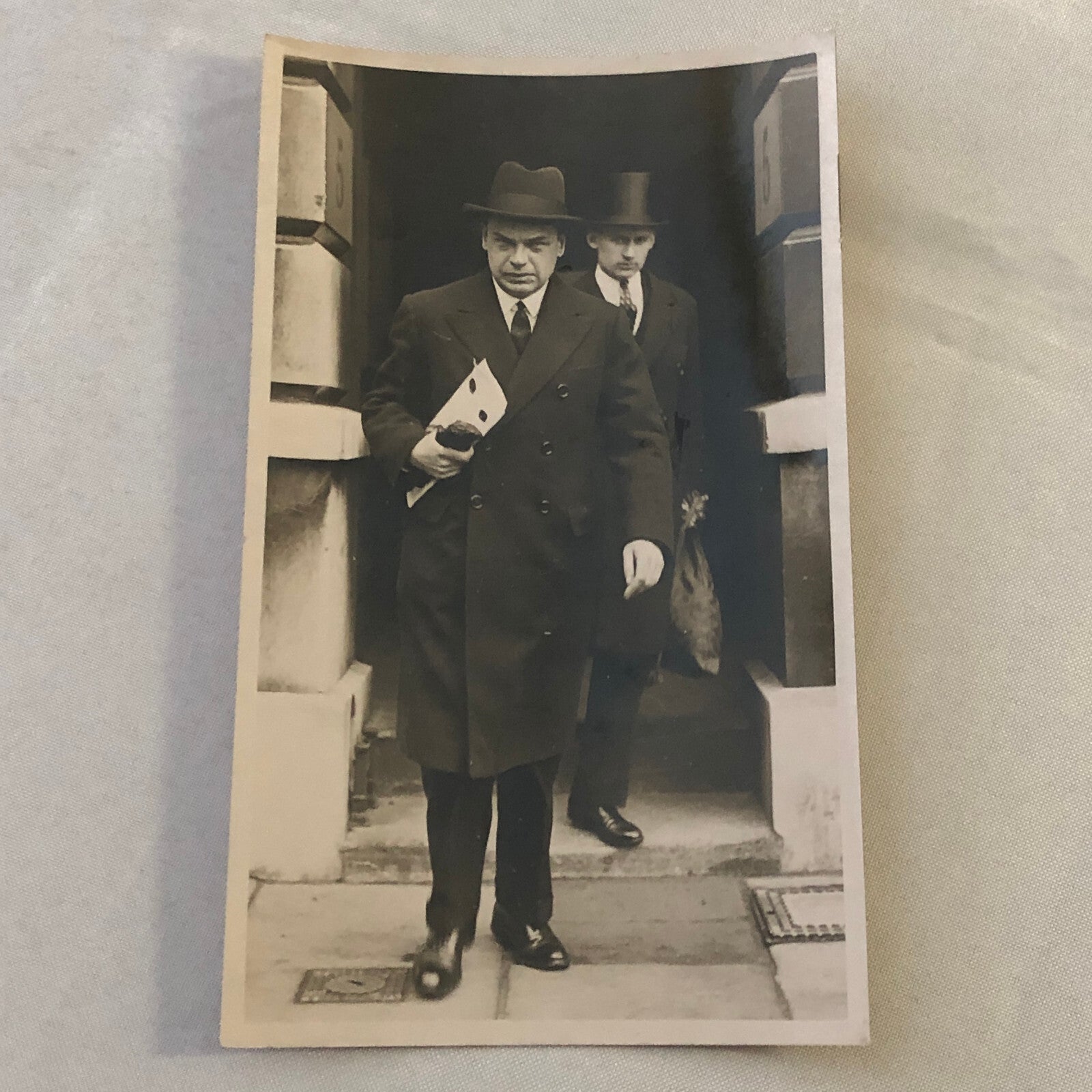 Vintage Press Photo Photograph  Military Trial Noman Baillie Stewart London