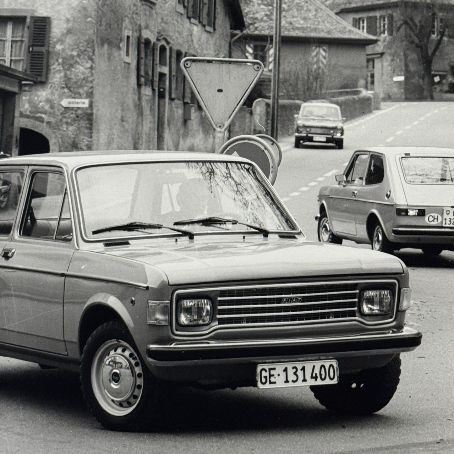 Fiat 128 Special Car Factory Press Photo Photograph Print Vintage 1976