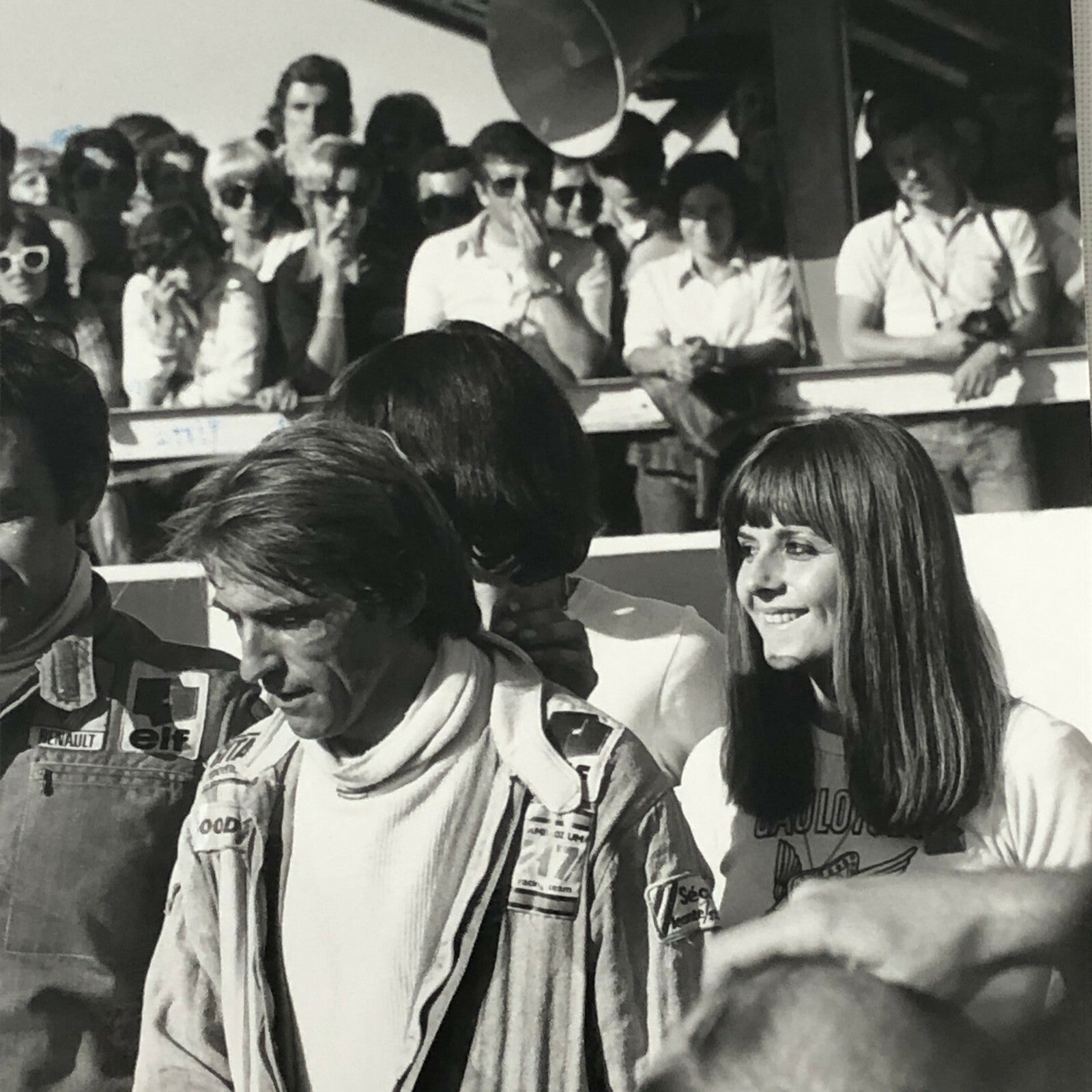 Vintage 1976 Formula 2 F2 Nogaro Grand Prix Racing Photo Photograph Drivers