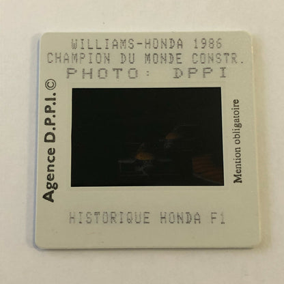 1986 Williams Honda Formula 1 F1 Racing DPPI 35MM Press Photo Slide
