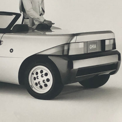 Vintage Ford Ghia Barchetta Concept Car Photo Photograph Print