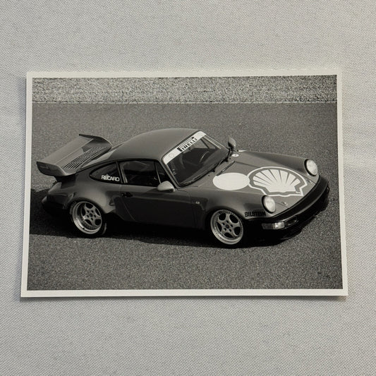 Porsche 911 Carrera RS Racing Car Factory Press Photo Photograph Print Vintage