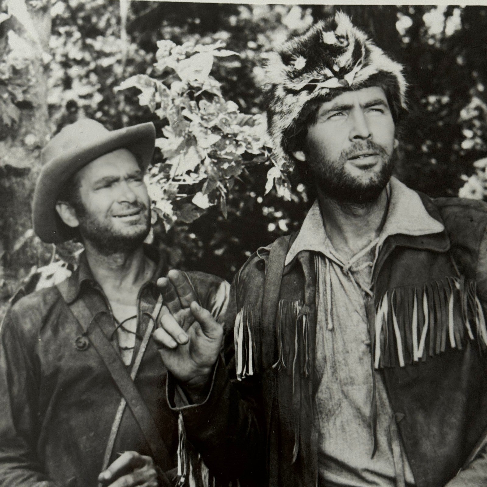 Disney Movie Still Press Photo Photograph Davy Crockett and the River Pirates