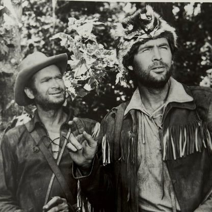 Disney Movie Still Press Photo Photograph Davy Crockett and the River Pirates