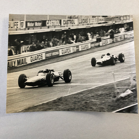 Vintage Grand Prix Racing Photo Photograph Print 