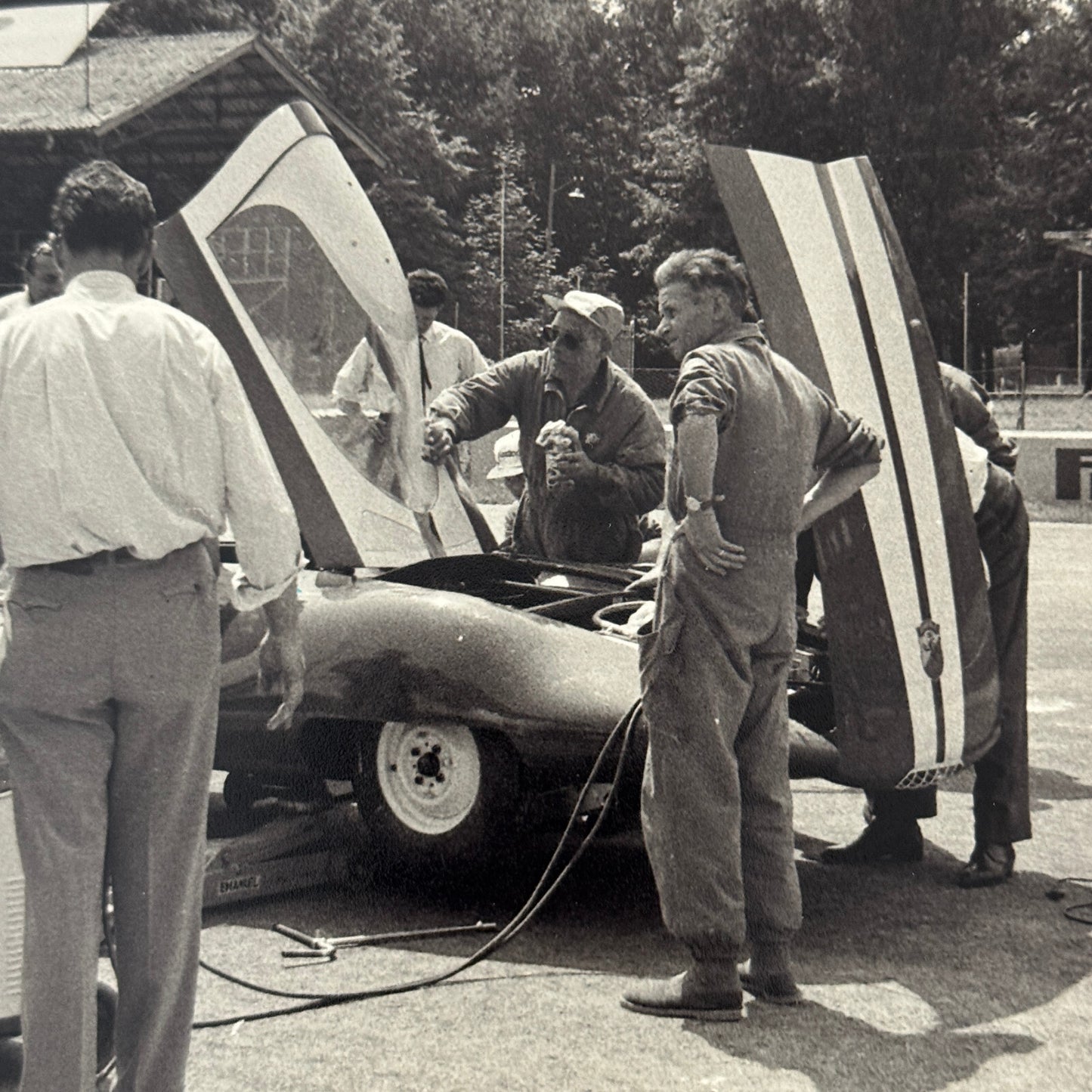 Fiat Abarth 750 Bertone 1956 Monza Photo Photograph Modern Print