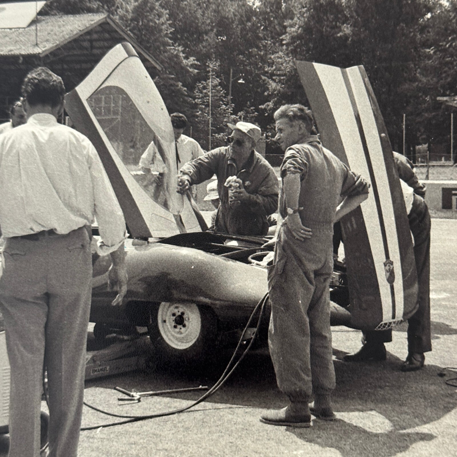 Fiat Abarth 750 Bertone 1956 Monza Photo Photograph Modern Print