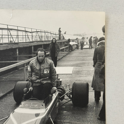 Vintage Racing Photo Photograph 1972 Chevron B20 Peter Gethin Silverstone