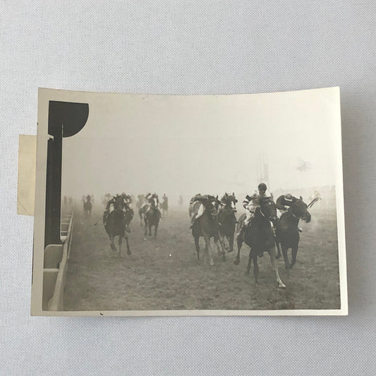 Press Photo Photograph Horse Racing Equestrian Manchester Underwood & Underwood