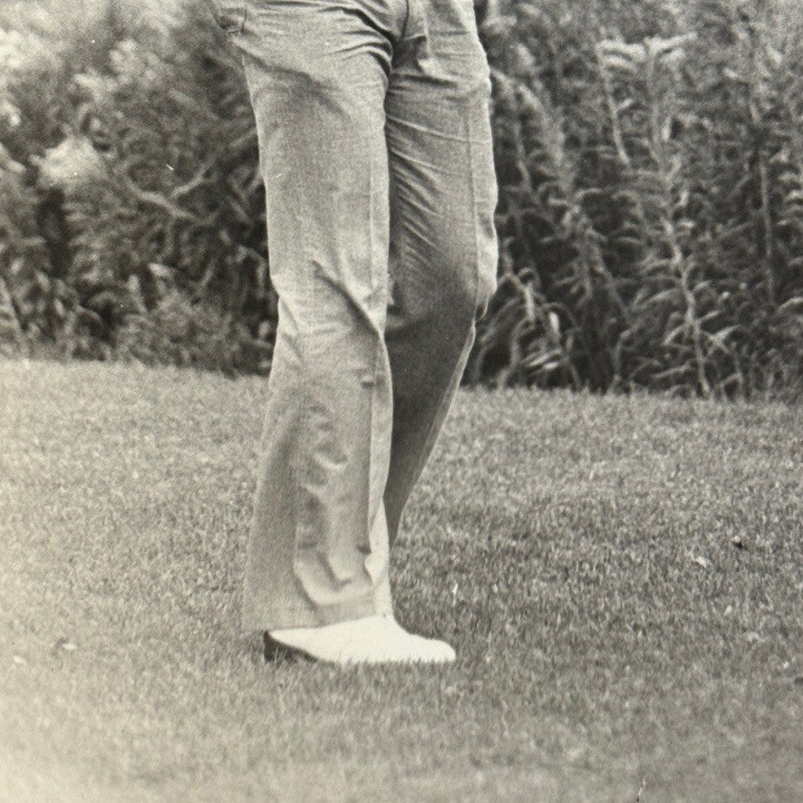 Vintage Golf Photograph Professional Golfer Unidentified 1981