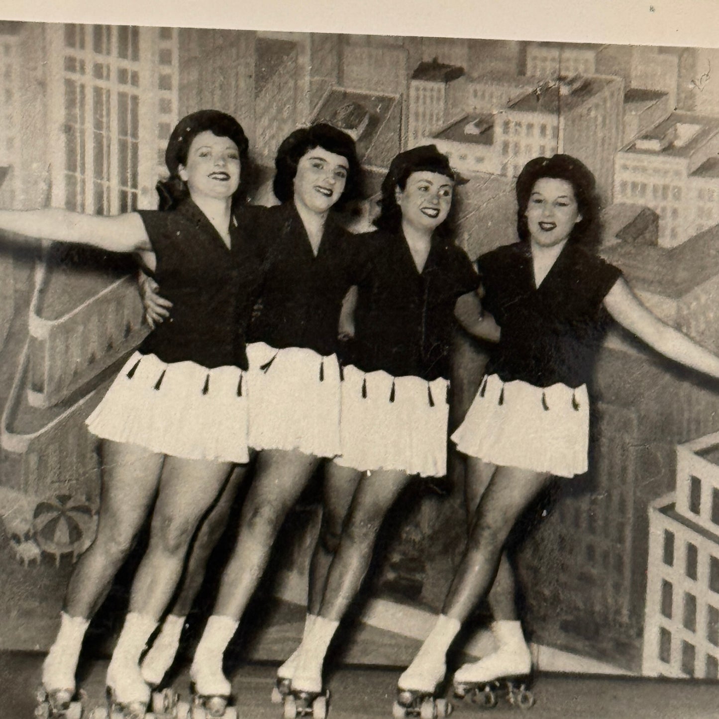 Circus Performer Roller Skating Act Roller Skate Photo Photograph 2 Veronas