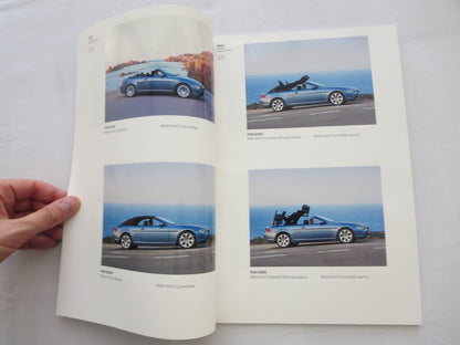 2004 BMW Press Kit Brochure Catalog 645Ci 6 Series X3 X5 