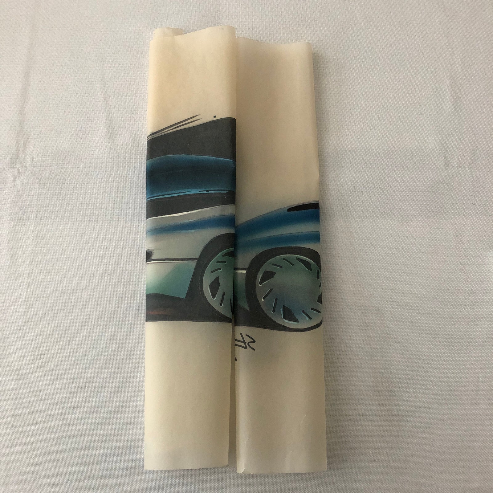 Car Styling Concept Illustration Art Drawing Sketch Vintage Original 1986