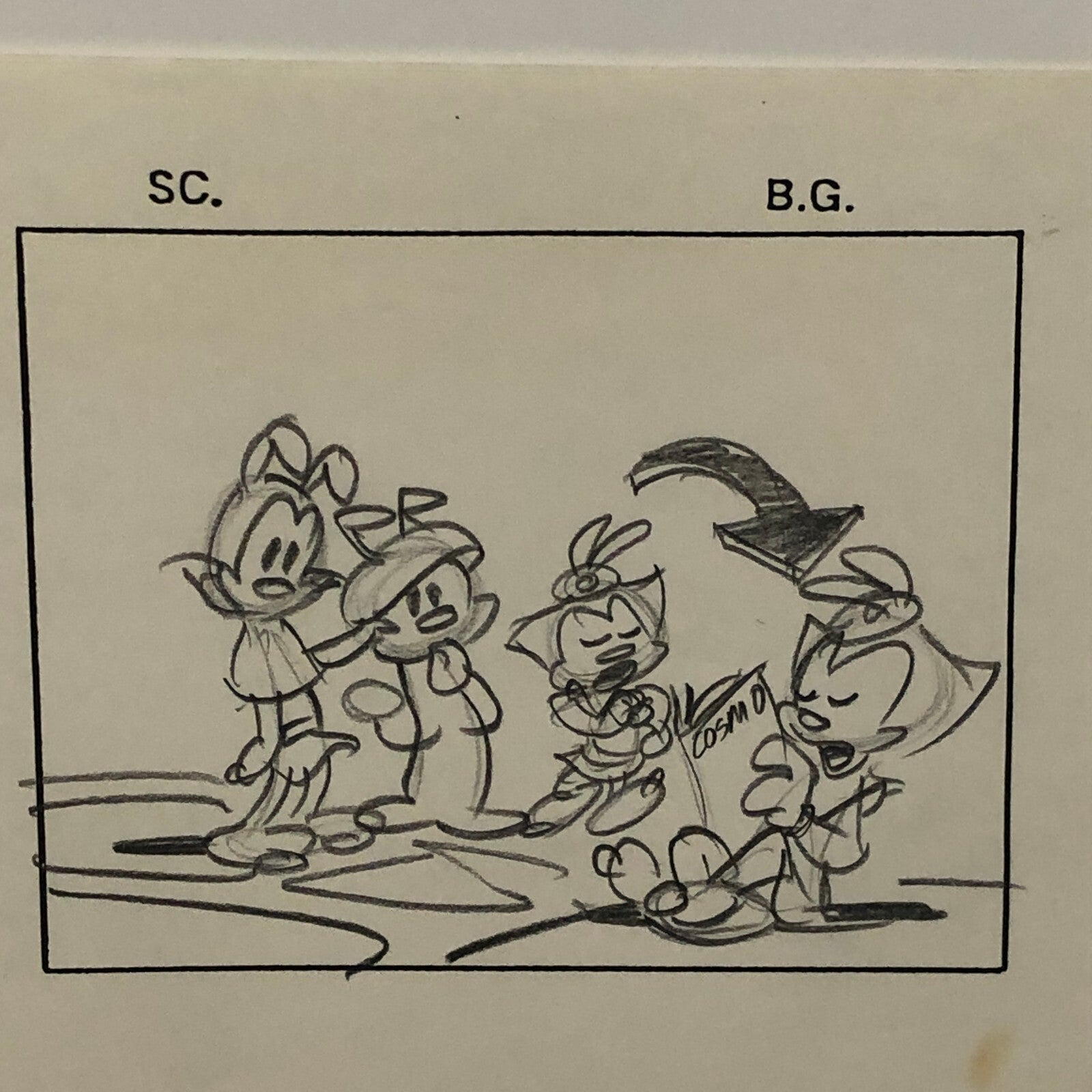 ANIMANIACS Animation Storyboard Illustration Drawing Sketch Story Board Art