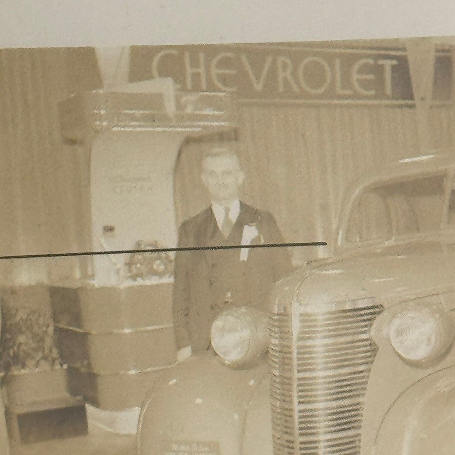 Vintage Chevrolet Sport Coupe Car Photo Photograph Print