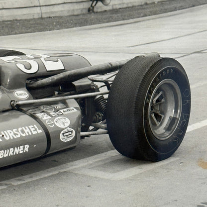 Vintage Racing Photo Photograph Jack Brabham 1964 Indianapolis Motor Speedway