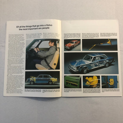 1978 Volvo Sales Brochure Catalog 262C 260 240 Series 242 GT