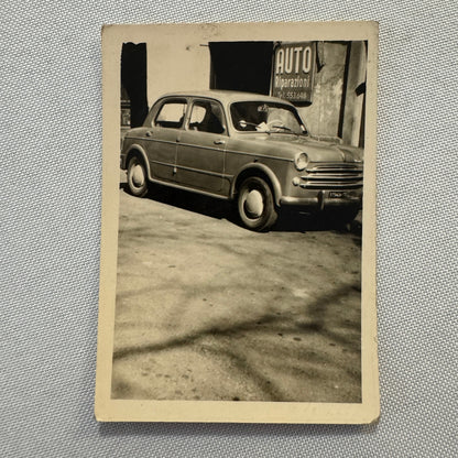 Vintage Photograph Photo Print Car Automobile European