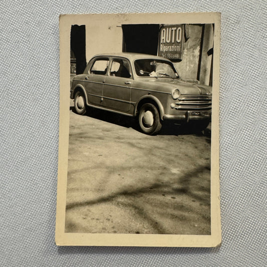 Vintage Photograph Photo Print Car Automobile European