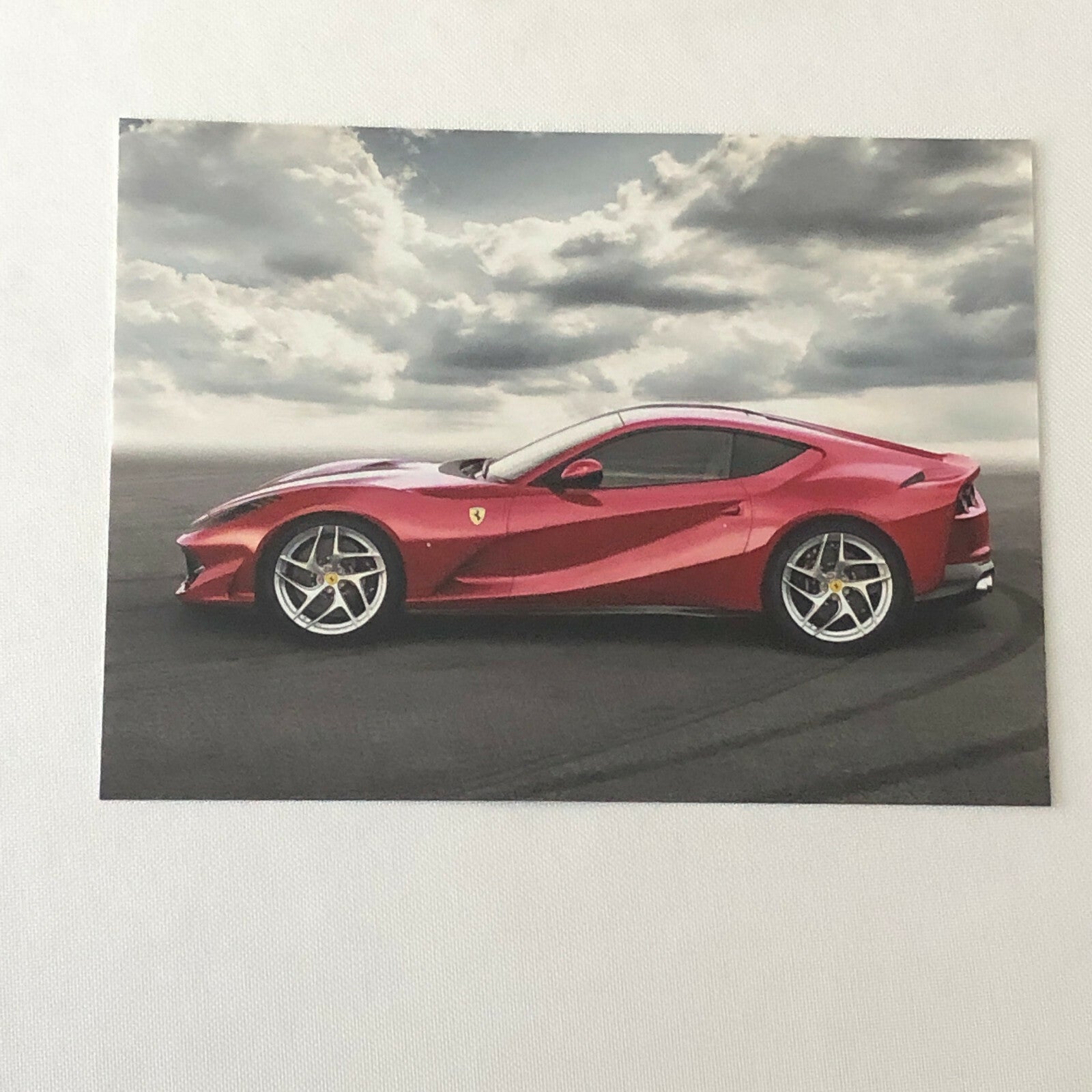Ferrari 812 Superfast Car Factory Photo Lot of 6 
