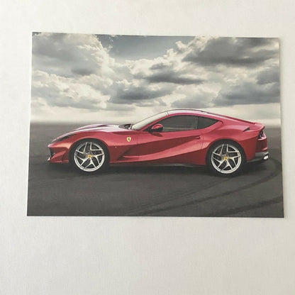 Ferrari 812 Superfast Car Factory Photo Lot of 6 
