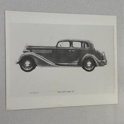 1934 Buick Model 41 Car Automobile Vintage Image Modern Print