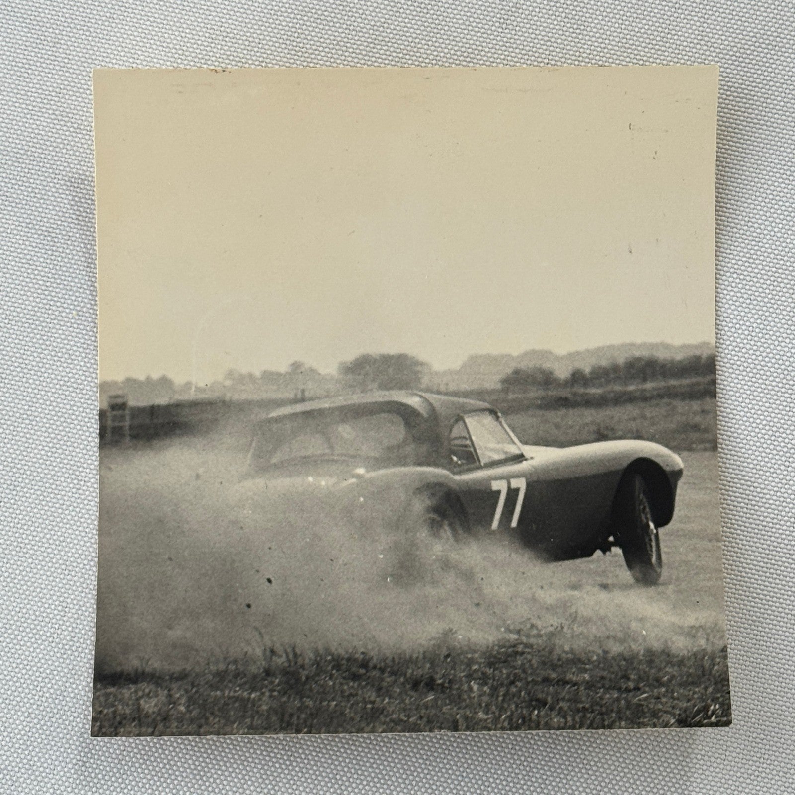 Vintage Racing Car Photo Photograph Print Motorsport