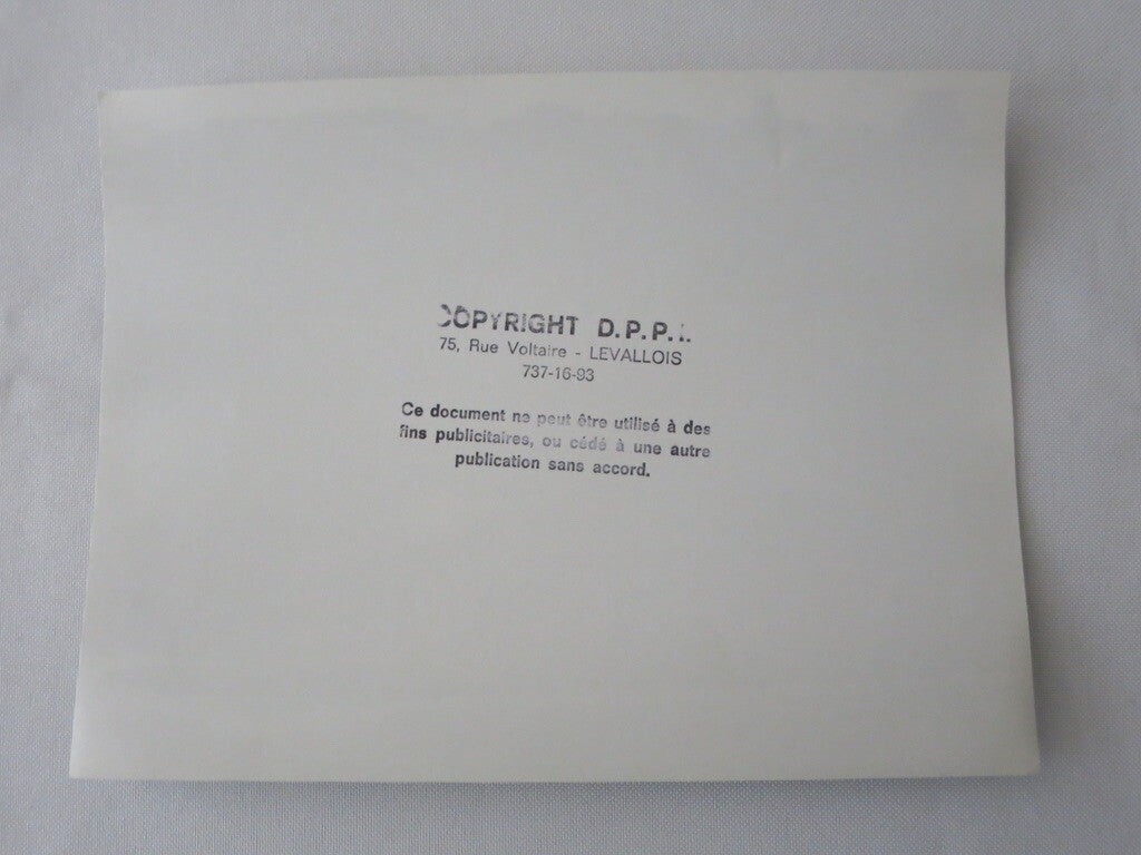 Vintage 1973 French Grand Prix Racing Photograph Photo - Patrick Tambay #3 