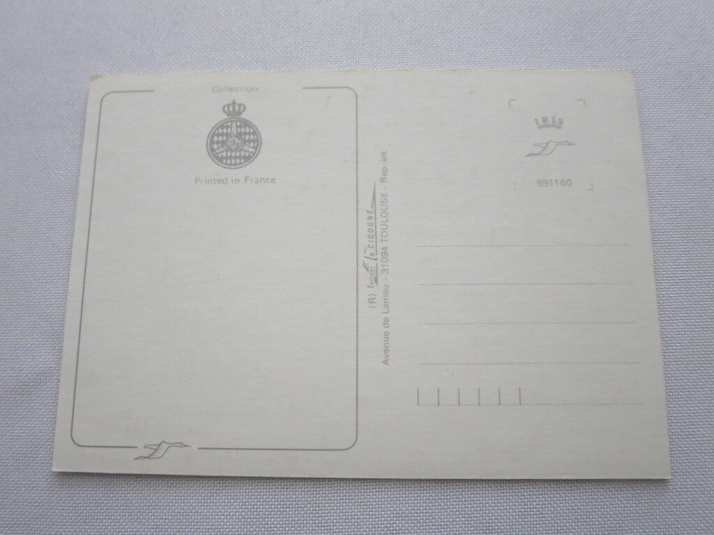 1948 Monaco Grand Prix Automobile Racing Car Postcard Post Card - Reproduction 