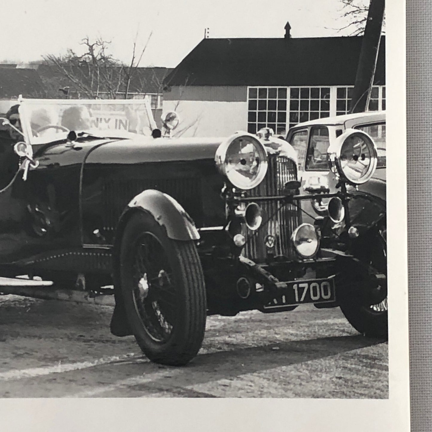 Vintage Antique Car Rally Photo Photograph Print 1981