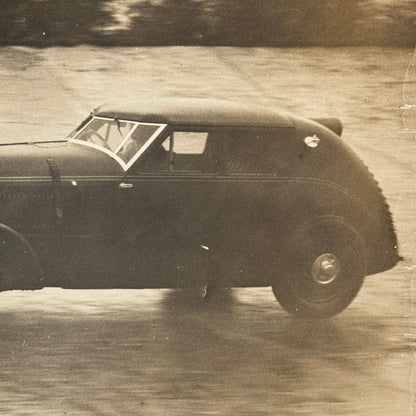 Press Photo Photograph George Eyston Land Speed Record Racing Car Brooklands
