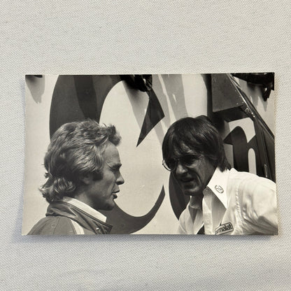 Bernie Ecclestone and Max Mosley Racing Photo Photograph Print