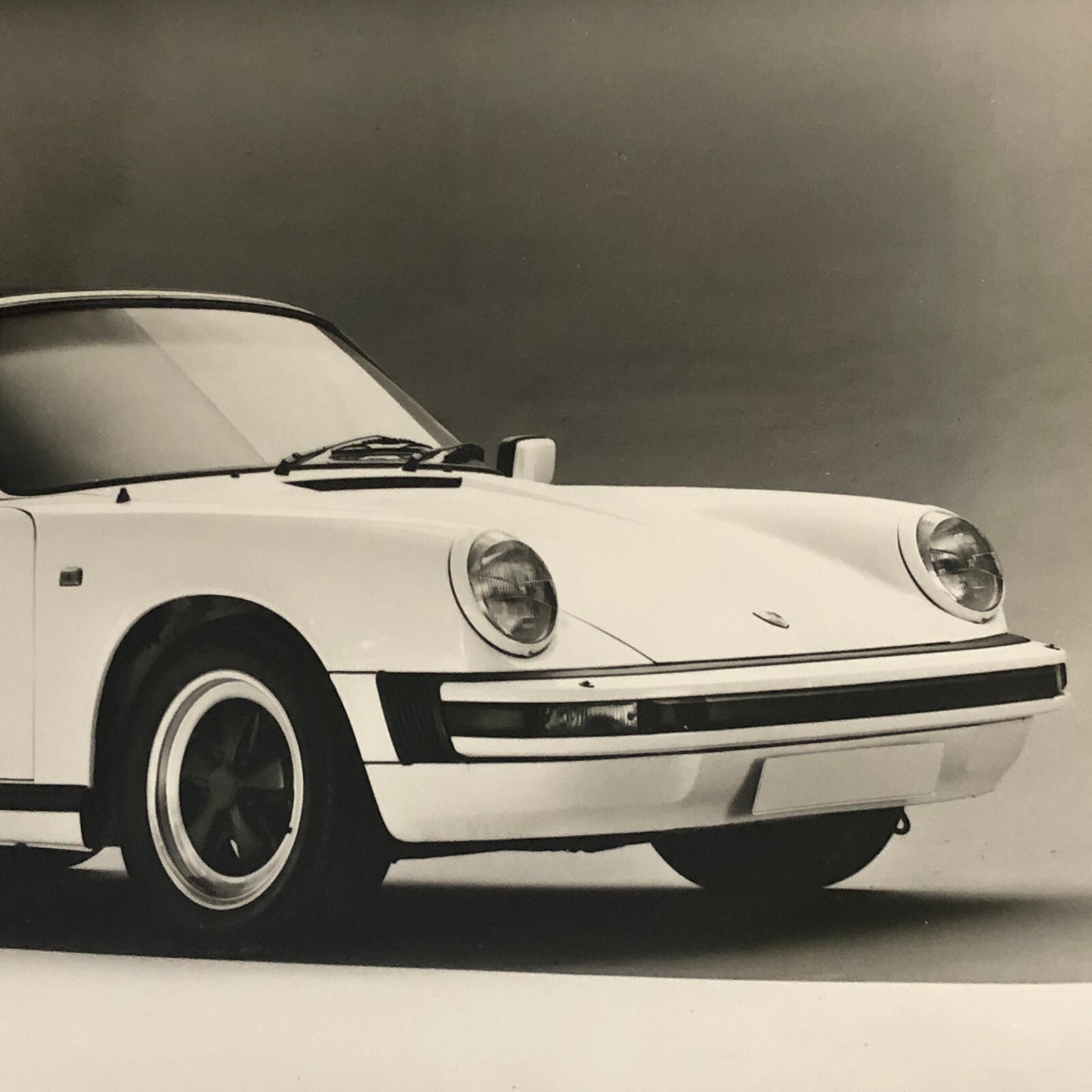 Vintage Porsche 911 SC Cabriolet Convertible Werkfoto Press Photo Photograph