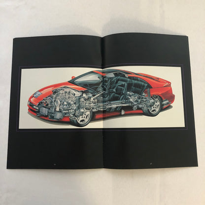 Vintage Nissan 300ZX Car Sales Brochure Catalog 300 ZX GERMAN Text European