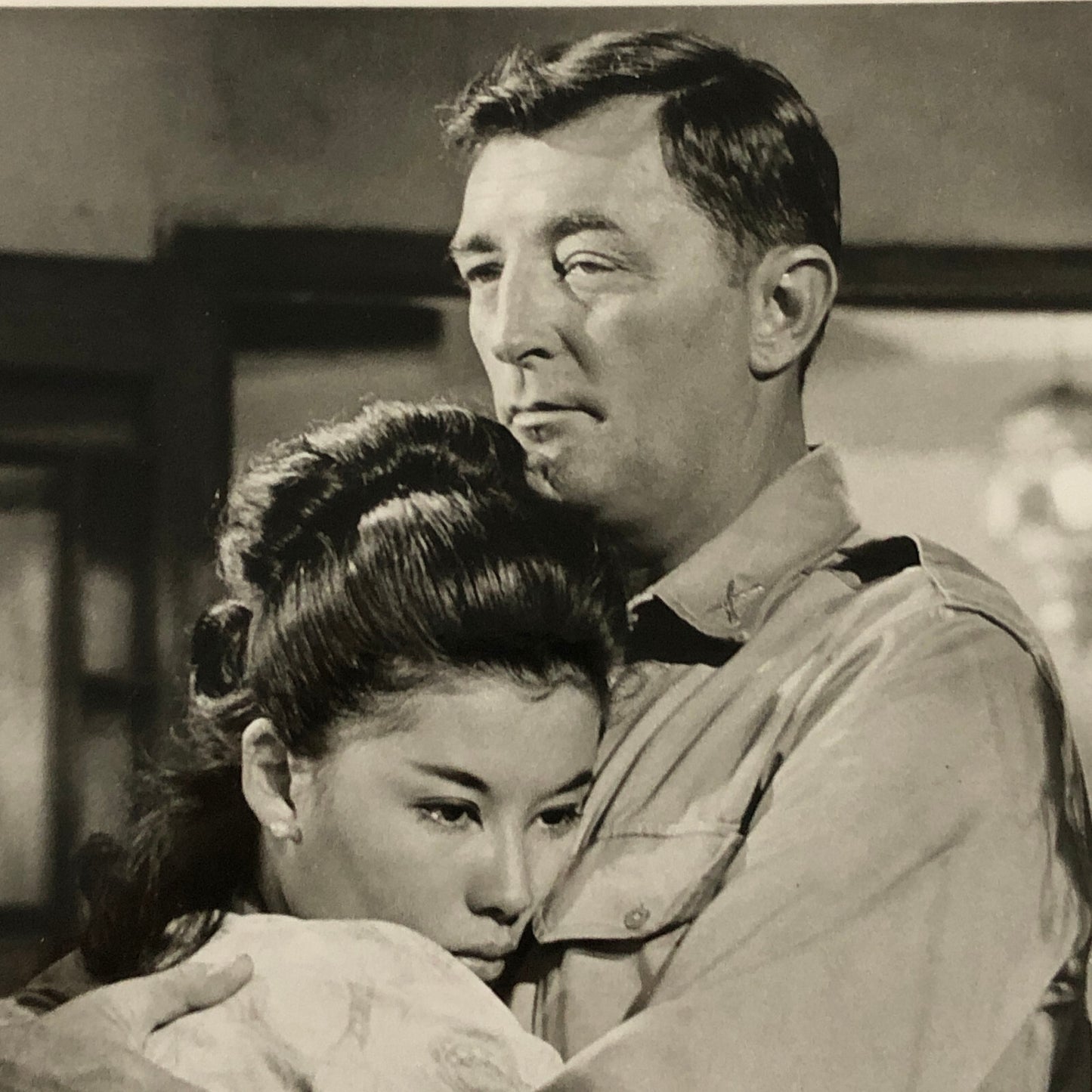 Vintage Movie Film Photo Photograph France Nuyen Robert Mitchum